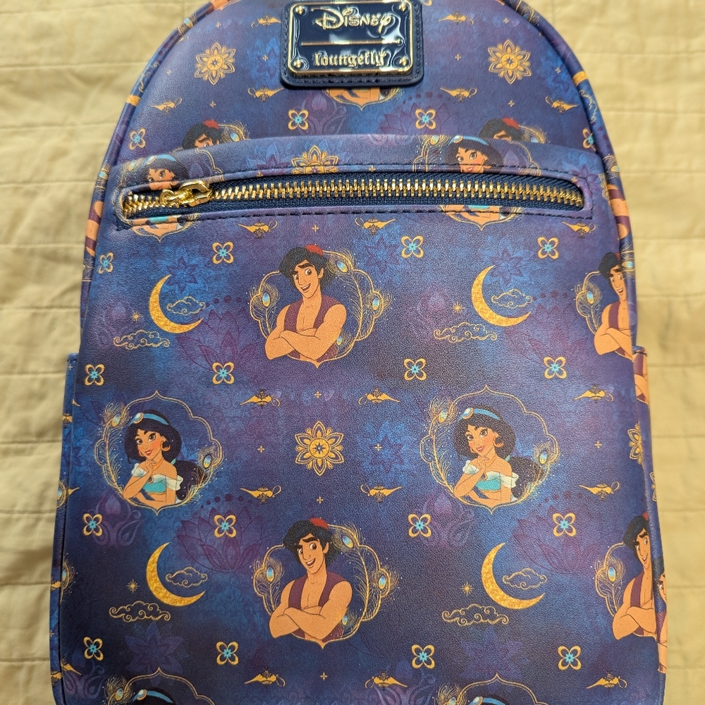 Disney's Aladdin Loungefly Backpack. NWT!